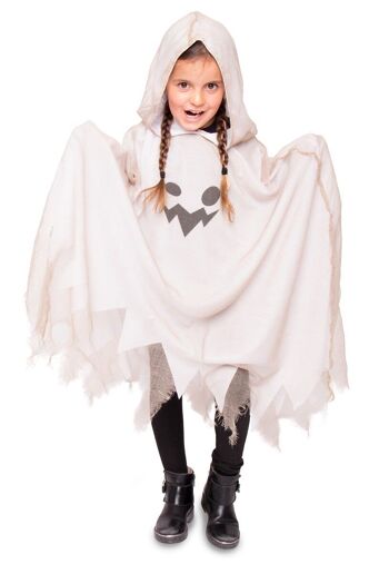 Ghost Poncho Enfant - Taille Unique