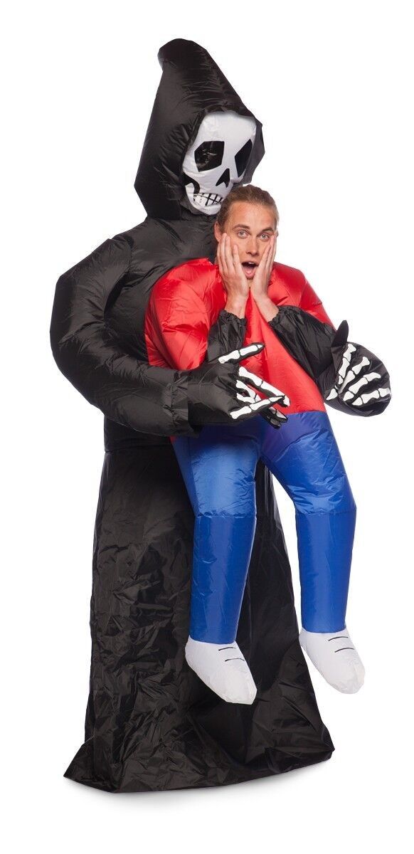 Costume da scheletro gonfiabile per adulti