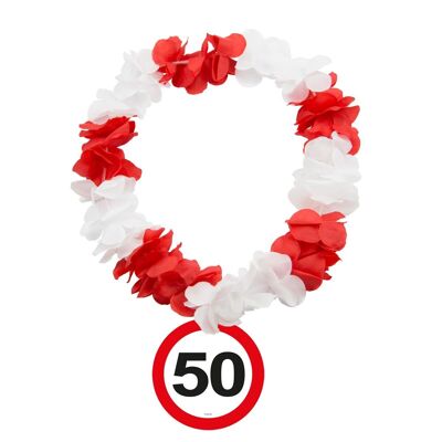 Hawaii Wreath Road Sign 50