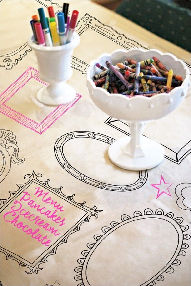 Beschreibbare Tischdecke - 180x130cm