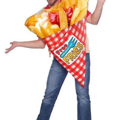 Bag of Fries Costume Foam