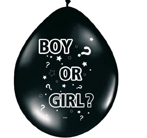 Gender Reveal Ballonnen 30cm - 8 stuks