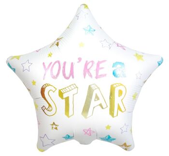 Ballon aluminium You're A Star - 48cm