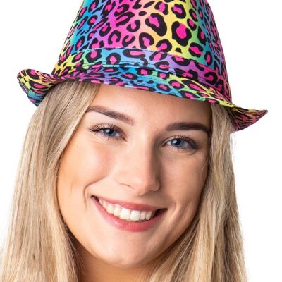 Sombrero Trilby Pantera Multicolor