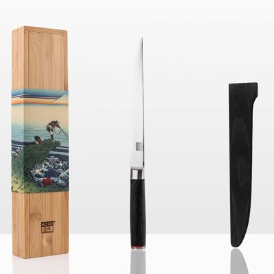 Cuchillo fileteador de pescado - Colección Pakka - Hoja de 200 mm