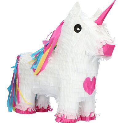 Piñata Unicornio Rainbow Bday - 35x35cm