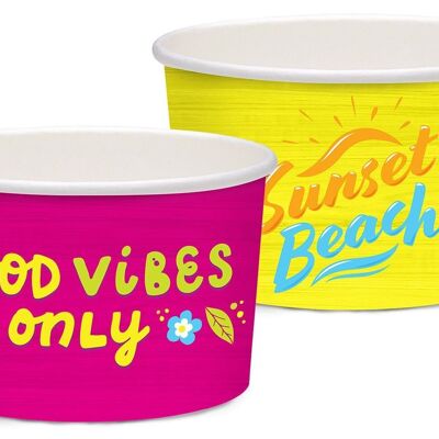 Candy containers Summer 200ml - 5 pieces