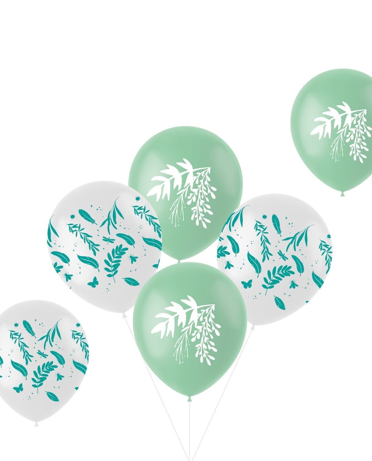 Palloncini Natura Verde 33cm - 6 pezzi