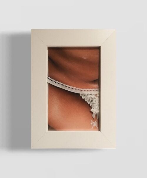 Framed Photography and Handpainting Sometimes I Hide 2/2