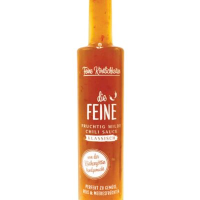 Die FEINE fruchtig milde Chili Sauce