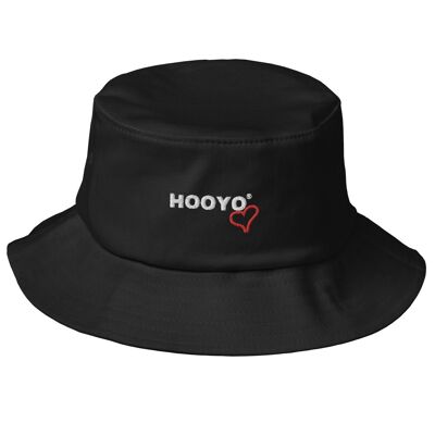 Old School Bucket Hat - Black