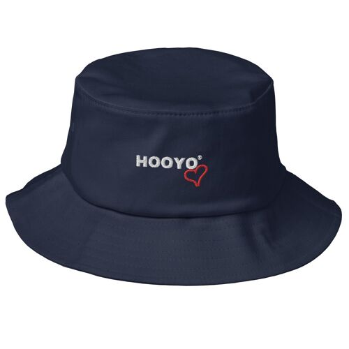 Old School Bucket Hat - Navy