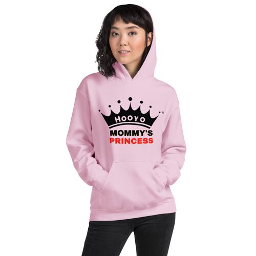 Mommy’s Prince Hoodie For Woman - Light pink