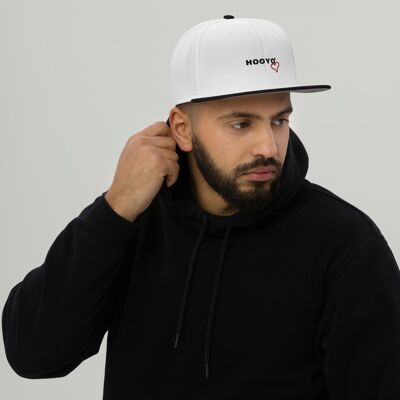 HOOYO SUPER WHITE HAT ™ - Schwarz / Weiß / Weiß