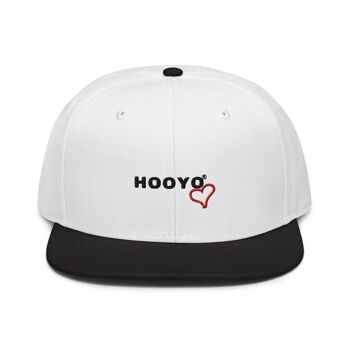 HOOYO SUPER WHITE HAT ™ - Noir / blanc / blanc 4