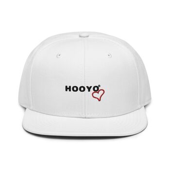 HOOYO SUPER WHITE HAT ™ - Noir / blanc / blanc 5
