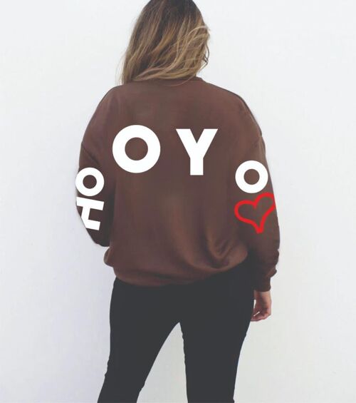 HOOYO SWEATER - Brown