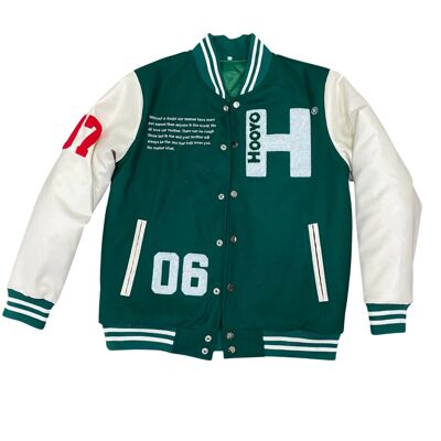 College Jacket Hooyo - Vert