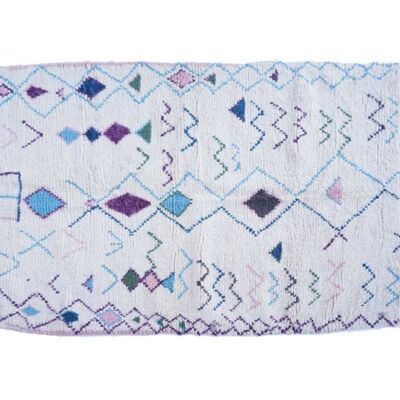 Berber carpet from pastel Morocco