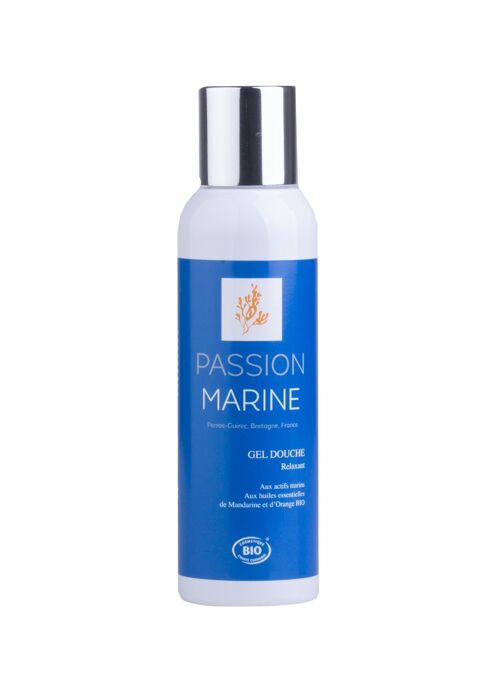 Gel douche Relaxant aux actifs marins et aux huiles essentielles de mandarine & d'orange - 125mL