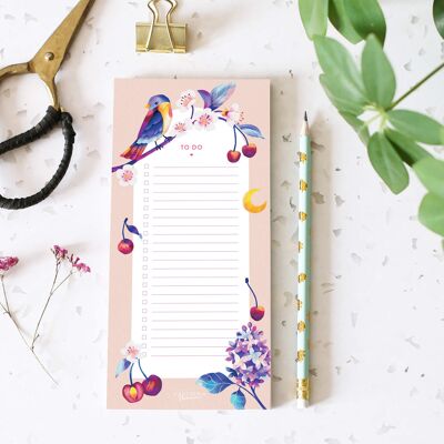 Notepad TO-DO - Scented Garden