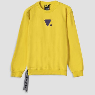 HONEY YELLOW / PURPLE Crewneck Sweatshirt Mod. 2