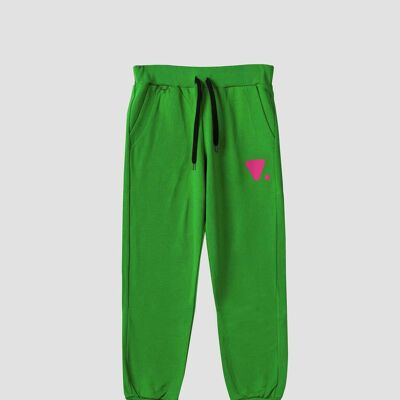 UNISEX VALVE LOGO TROUSERS - GRASS GREEN