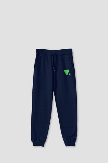 PANTALON UNISEXE VALVE LOGO - BLEU GALAXY 1