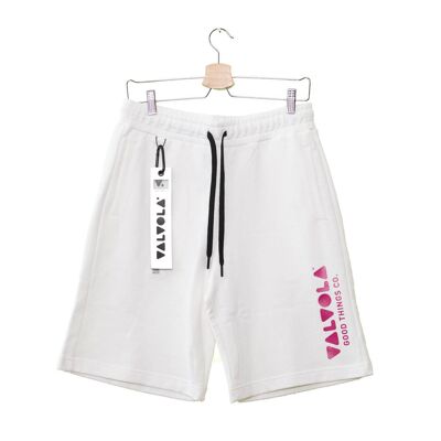 VALVE WRITTEN SHORTS - WHITE