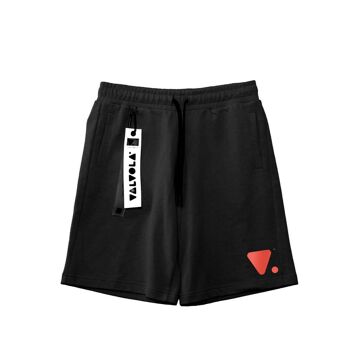 SHORT VALVE LOGO - BLANC / ROSE BONBON 2