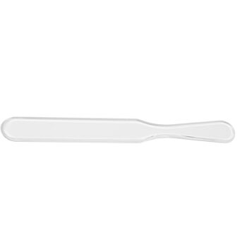 Spatule cosmétique, verre transparent, longueur: 15 cm 2