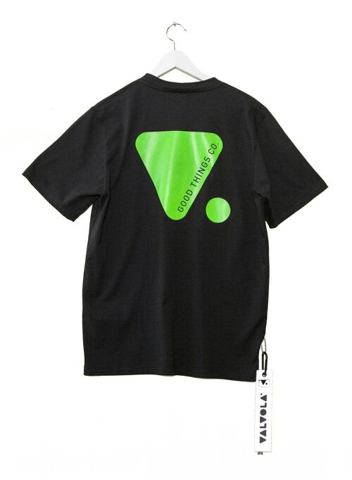 T-Shirt FLUO - BLACK/FLUO GREEN