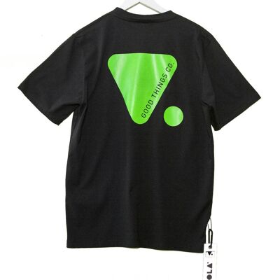 Camiseta FLUO - NEGRO / VERDE FLUO