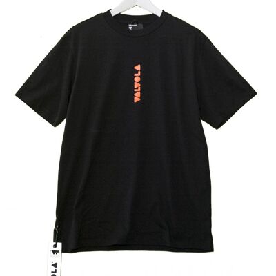 Camiseta FLUO - NEGRO / NARANJA FLUO