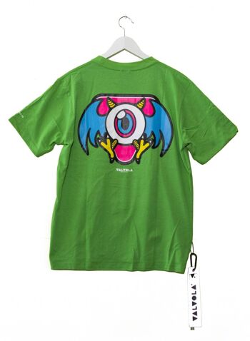 T-Shirt KIND OF MAGIC COLLECTION - VERT GAZON / ROSE BONBON