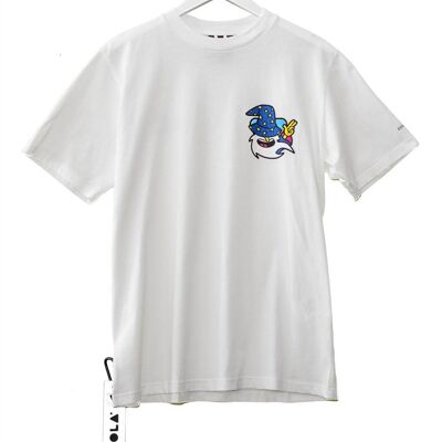 T-Shirt KIND OF MAGIC COLLECTION White/Sky Blue