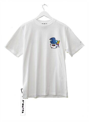 KIND OF MAGIC COLLECTION T-Shirt Blanc / Bleu Ciel