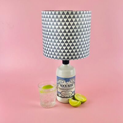 Flaschenlampe & 20 cm Lampenschirm-Kit