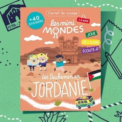 Carnet enfant Jordanie 1-3 ans - Les Mini Mondes