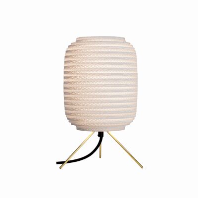 Eco Luxury Designer Table Lamps - Ausi White 54 x 32 x 32 cm