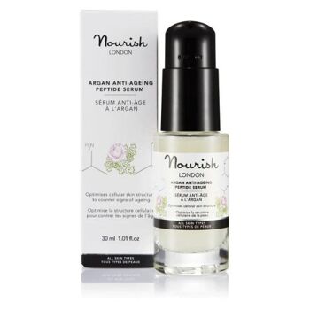 Nourish London Argan Sérum Peptide Anti-Âge 30ML 1