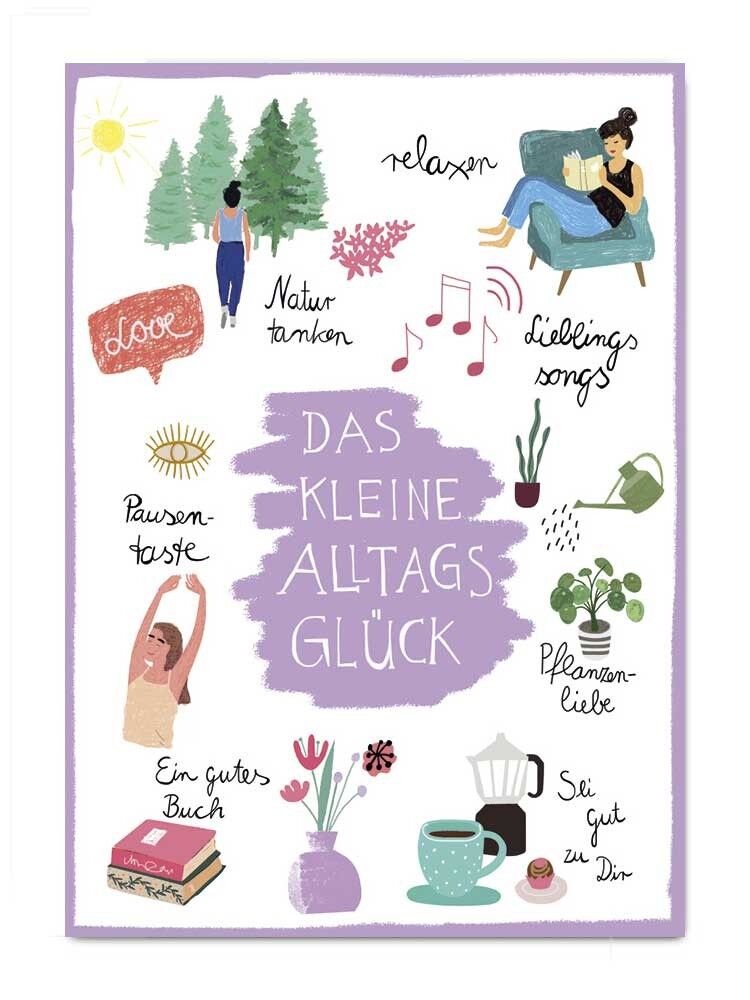 Serie de postales Make Your Day, felicidad cotidiana