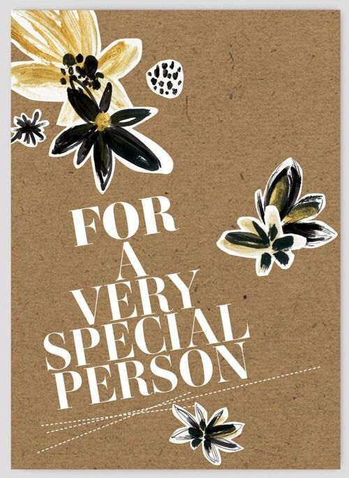 For a very special person