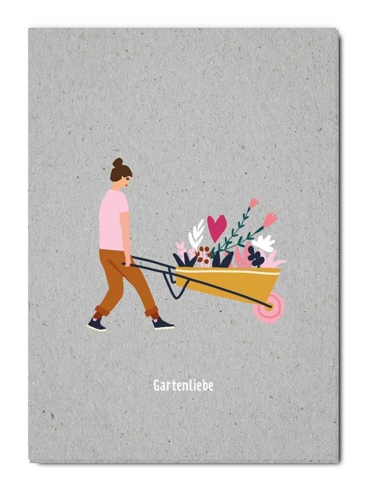 Série de cartes postales Graycode _ Garden Love