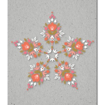 Serie di cartoline Codice grigio, Graphicflower Caleidoscopio