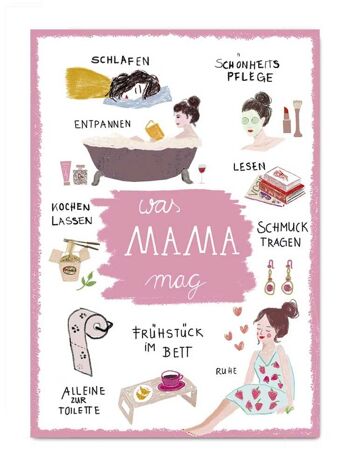 Série de cartes postales Make Your Day, Mama II
