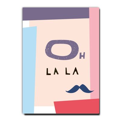 Postal FZPA005 Oh la la