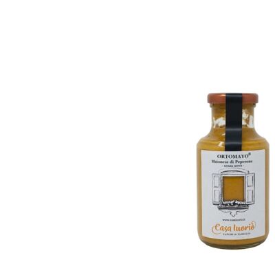 ORTOMAYO® - Mayonnaise végétalienne au poivre - 240 g
