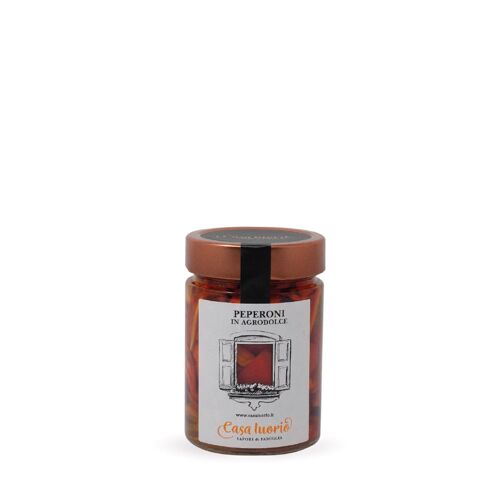 Peperoni Papaccella e Corno di Capra in Agrodolce  - 320 g