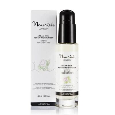 Nourish London Argan Skin Renew Feuchtigkeitscreme 50ML